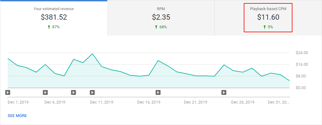 Highest Paying CPM niches on  - TubeYou