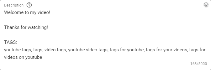 should-i-put-youtube-tags-in-my-description