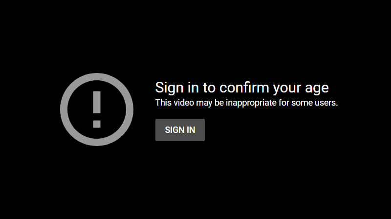 Should I Age Restrict My  Videos?
