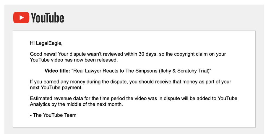 What does it mean when you get a copyright claim on YouTube?